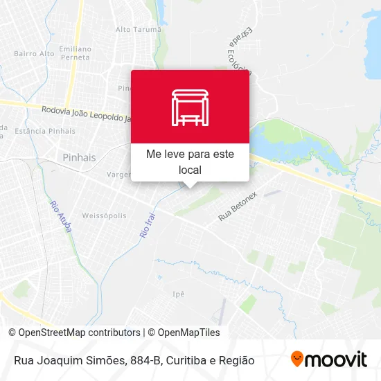 Rua Joaquim Simões, 884-B mapa