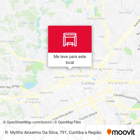 R. Myltho Anselmo Da Silva, 791 mapa
