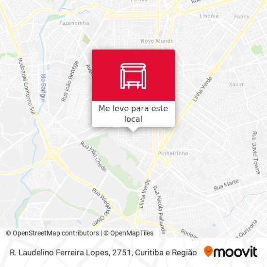 R. Laudelino Ferreira Lopes, 2751 mapa