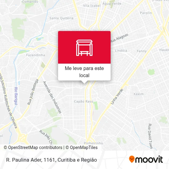 R. Paulina Ader, 1161 mapa