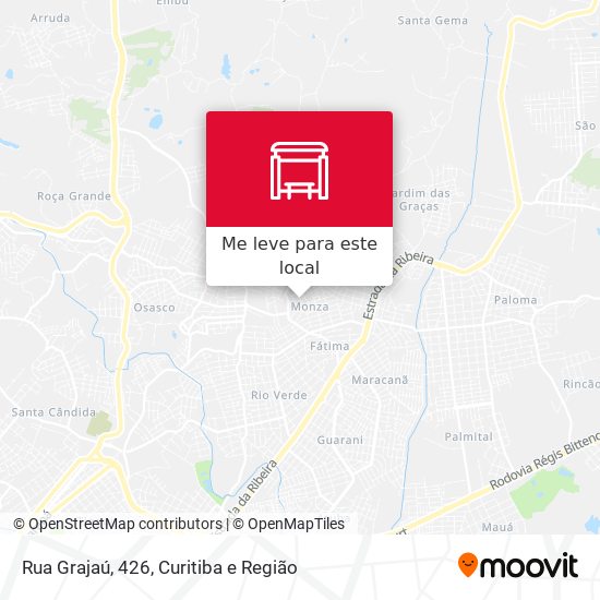 Rua Grajaú, 426 mapa