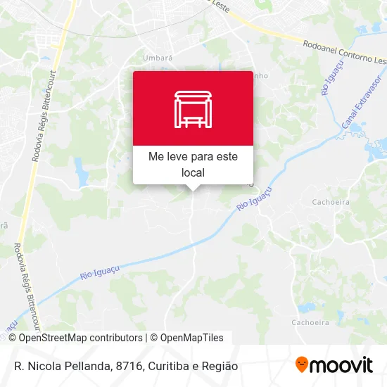 R. Nicola Pellanda, 8716 mapa