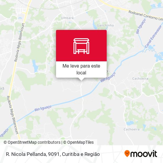 R. Nicola Pellanda, 9091 mapa