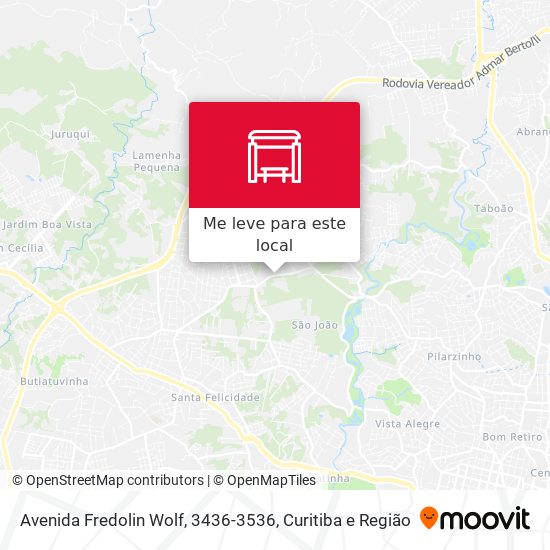 Avenida Fredolin Wolf, 3436-3536 mapa