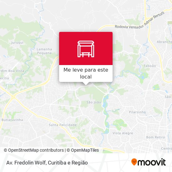 Av. Fredolin Wolf mapa