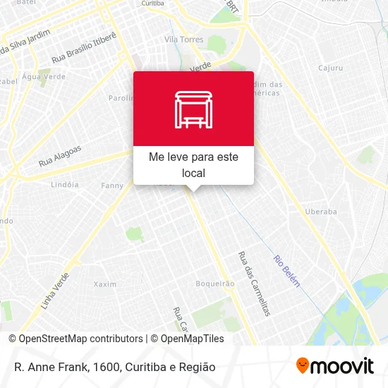 R. Anne Frank, 1600 mapa
