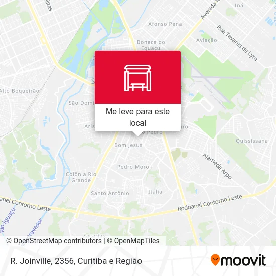 R. Joinville, 2356 mapa