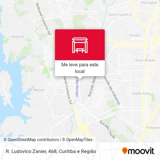 R. Ludovico Zanier, 468 mapa