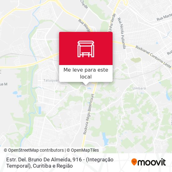 Estr. Del. Bruno De Almeida, 916 - (Integração Temporal) mapa