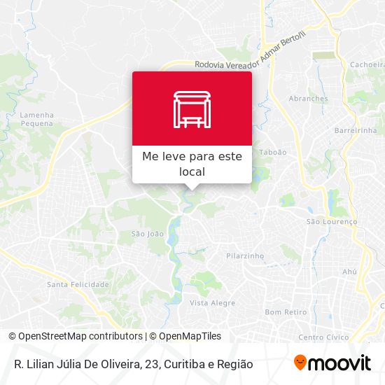 R. Lilian Júlia De Oliveira, 23 mapa