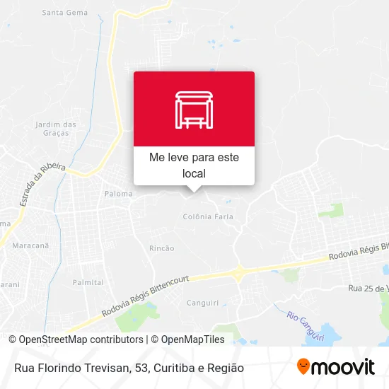 Rua Florindo Trevisan, 53 mapa