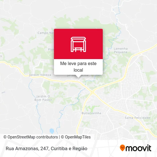 Rua Amazonas, 247 mapa