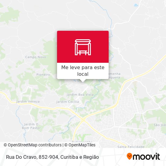 Rua Do Cravo, 852-904 mapa