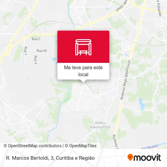 R. Marcos Bertoldi, 3 mapa