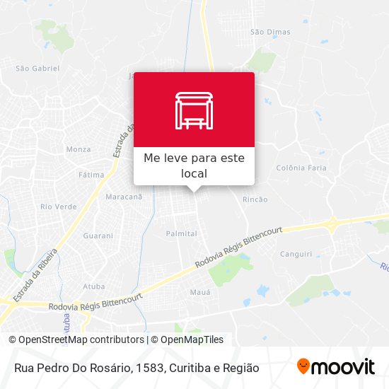 Rua Pedro Do Rosário, 1583 mapa