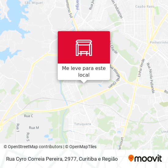 Rua Cyro Correia Pereira, 2977 mapa
