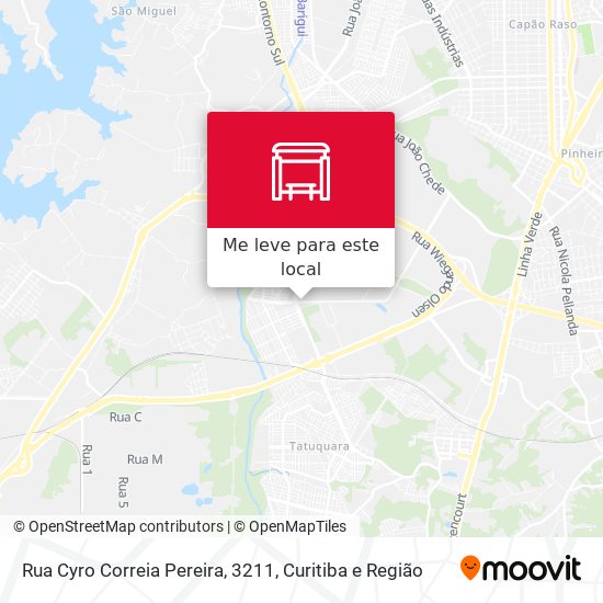 Rua Cyro Correia Pereira, 3211 mapa
