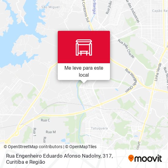Rua Engenheiro Eduardo Afonso Nadolny, 317 mapa