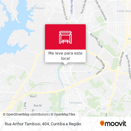 Rua Arthur Tambosi, 404 mapa