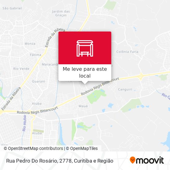 Rua Pedro Do Rosário, 2778 mapa