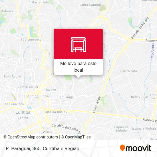 R. Paraguai, 365 mapa