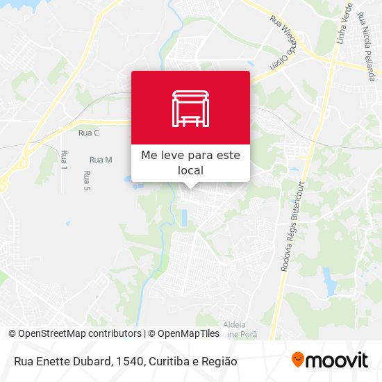Rua Enette Dubard, 1540 mapa