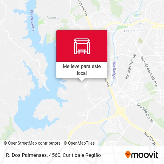 R. Dos Palmenses, 4560 mapa