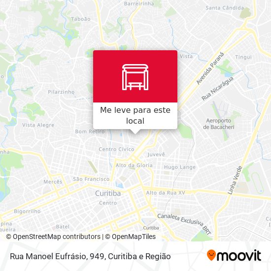 Rua Manoel Eufrásio, 949 mapa