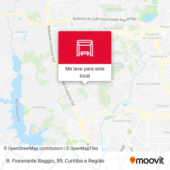 R. Fioravante Baggio, 59 mapa