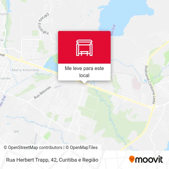 Rua Herbert Trapp, 42 mapa