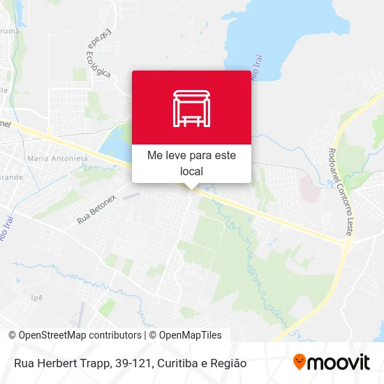 Rua Herbert Trapp, 39-121 mapa