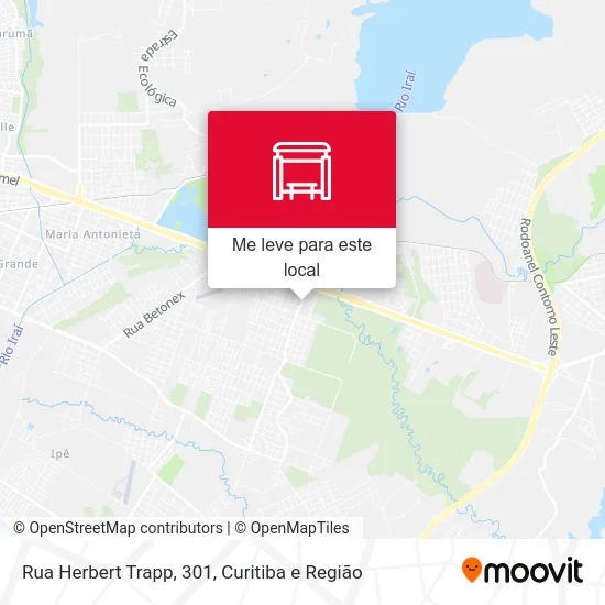 Rua Herbert Trapp, 301 mapa