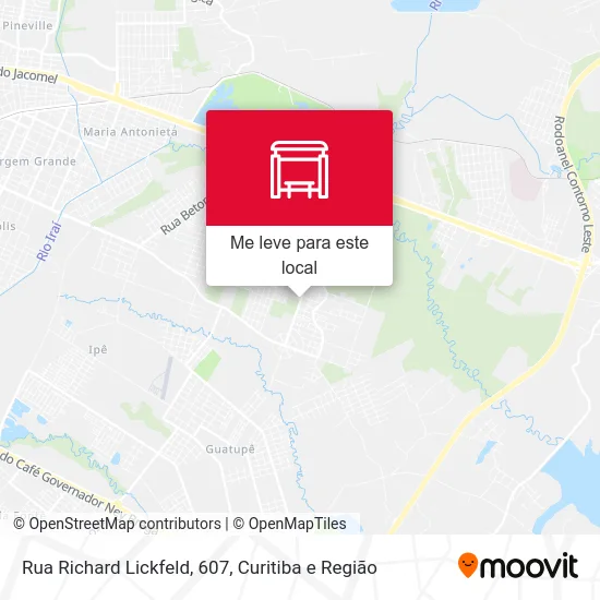 Rua Richard Lickfeld, 607 mapa