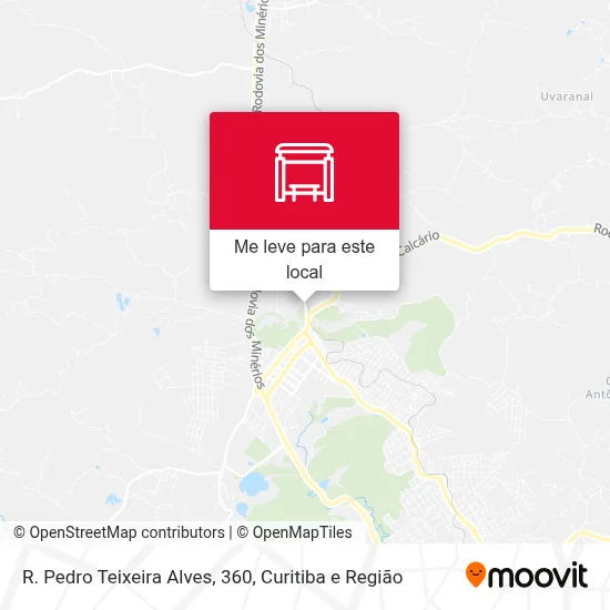 R. Pedro Teixeira Alves, 360 mapa
