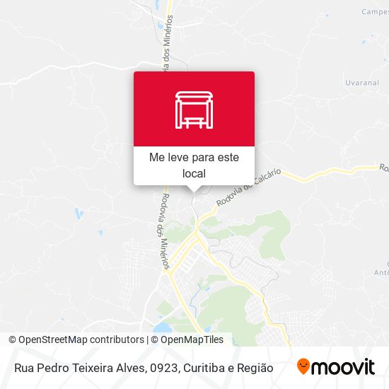 Rua Pedro Teixeira Alves, 0923 mapa