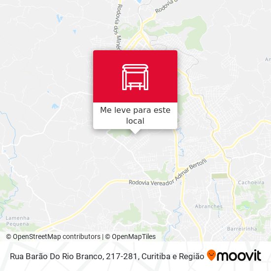 Rua Barão Do Rio Branco, 217-281 mapa
