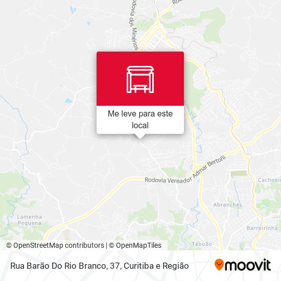 Rua Barão Do Rio Branco, 37 mapa