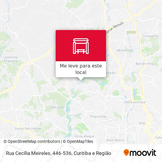 Rua Cecília Meireles, 446-536 mapa