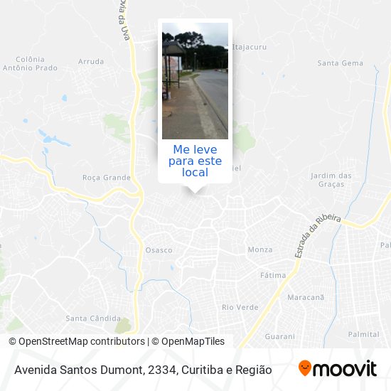 Avenida Santos Dumont, 2334 mapa
