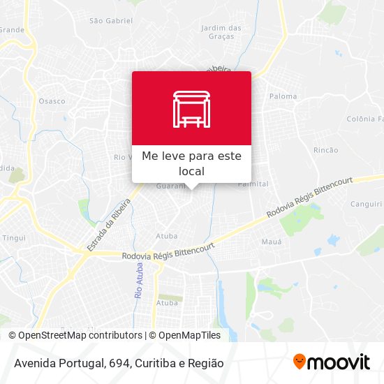 Avenida Portugal, 694 mapa