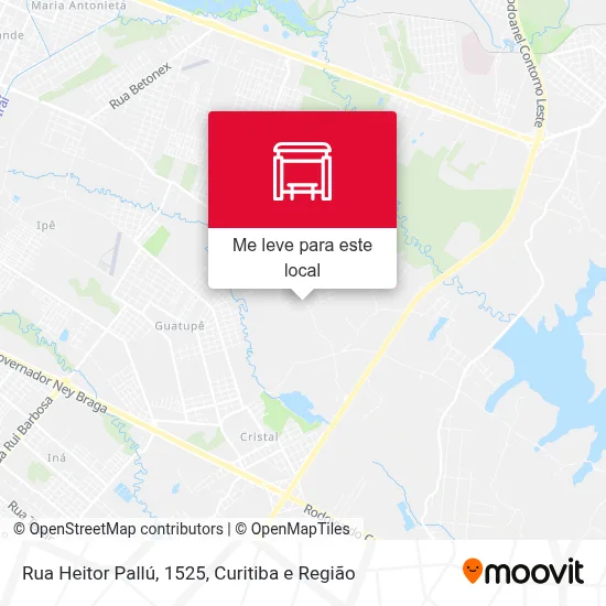 Rua Heitor Pallú, 1525 mapa