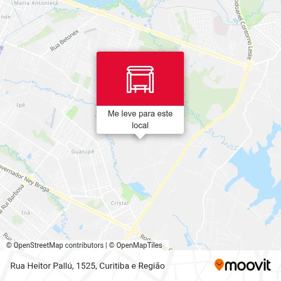 Rua Heitor Pallú, 1525 mapa