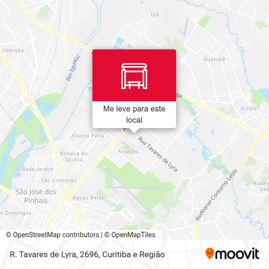 R. Tavares de Lyra, 2696 mapa