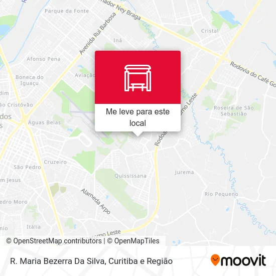 R. Maria Bezerra Da Silva mapa