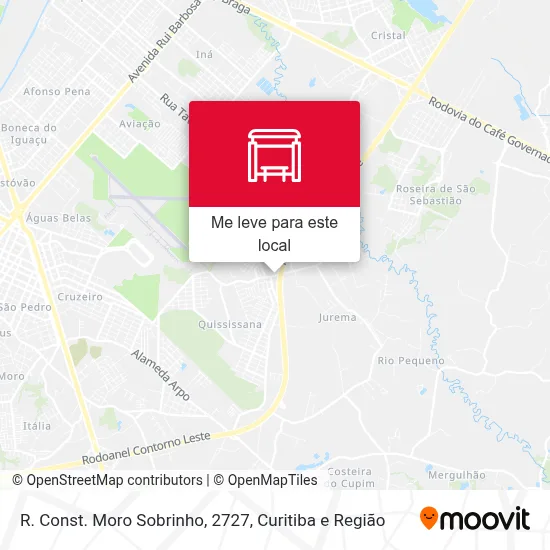 R. Const. Moro Sobrinho, 2727 mapa