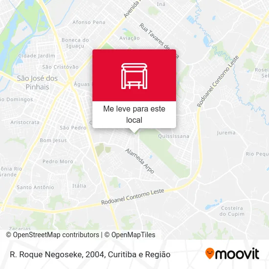 R. Roque Negoseke, 2004 mapa