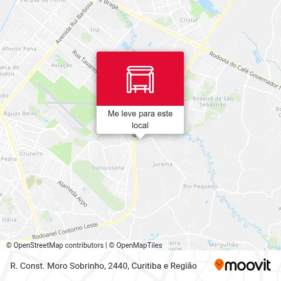 R. Const. Moro Sobrinho, 2440 mapa