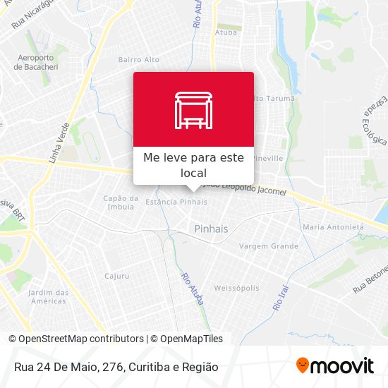 Rua 24 De Maio, 276 mapa