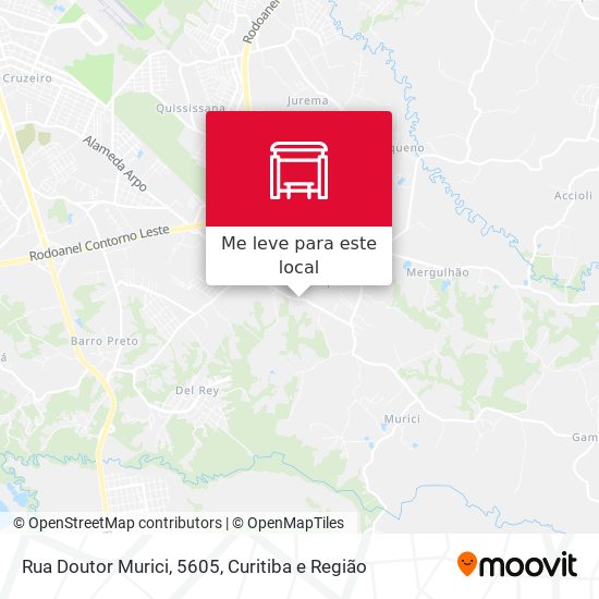 Rua Doutor Murici, 5605 mapa