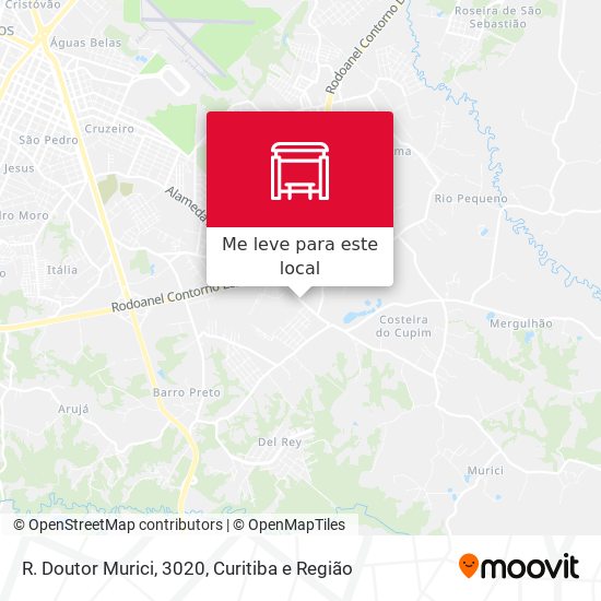 R. Doutor Murici, 3020 mapa